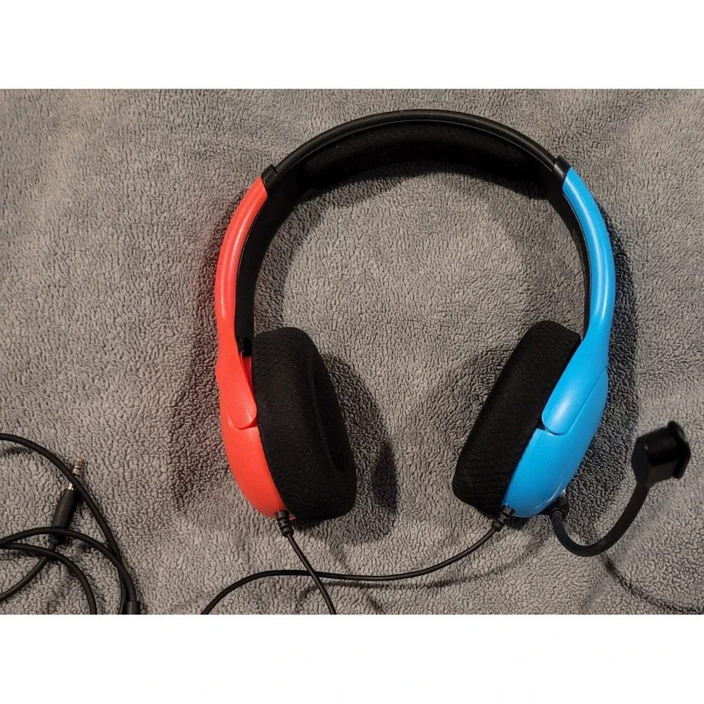 Nintendo Switch Wired Gaming Headset  Airlite Red/Blue